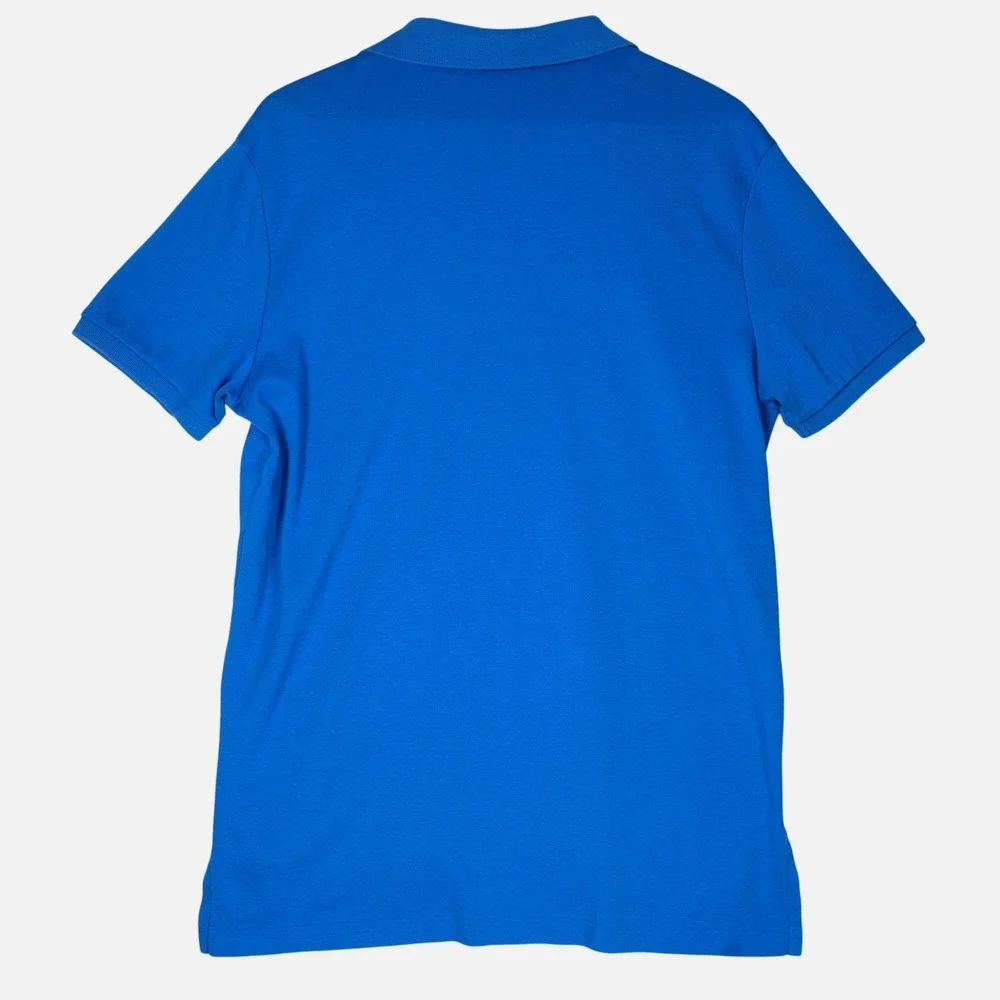Polo Ralph Lauren Mens Royal Blue Short Sleeve Cotton Polo Shirt Large 1020